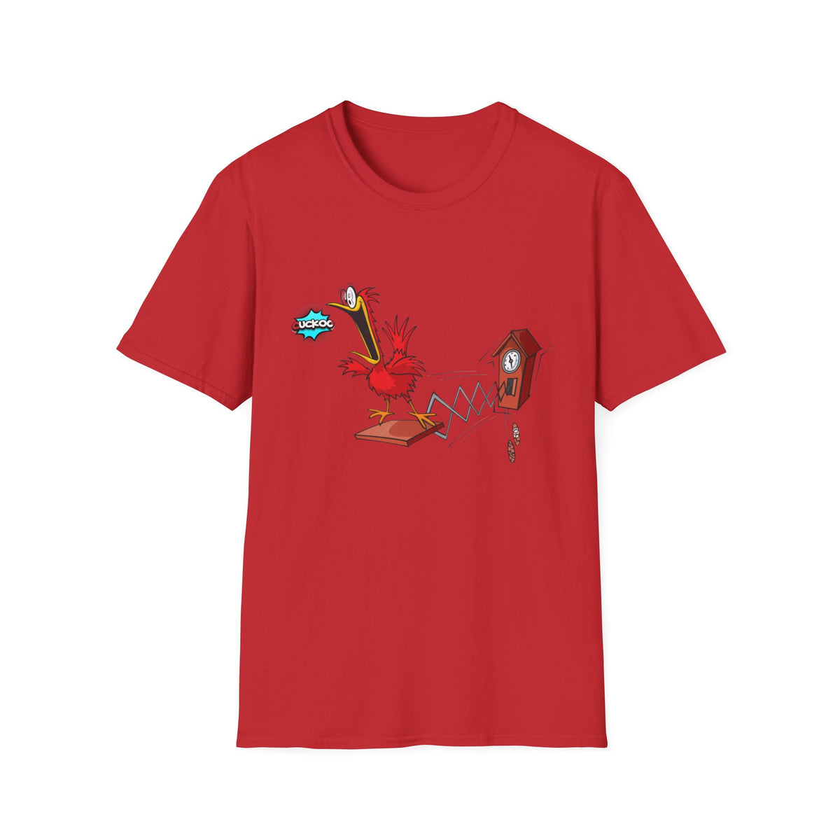 Whimsical Unisex Softstyle T-Shirt, Fun Graphic Tee