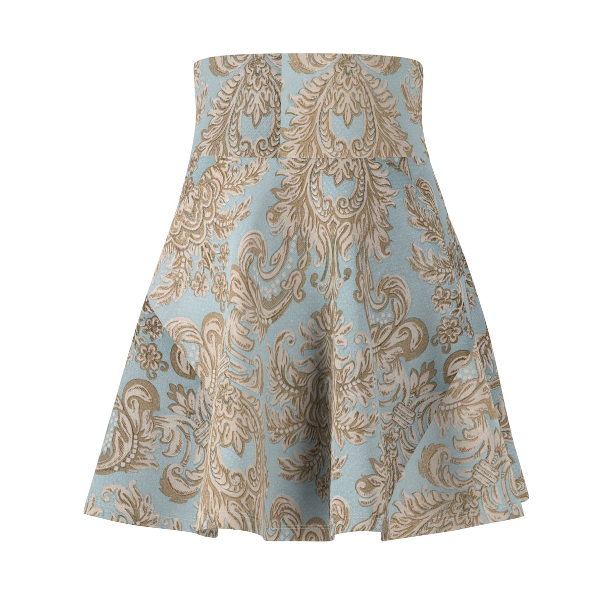Chic Floral Skater Skirt, Trendy Women's Fashion, Summer Outfit, Boho Style, Casual Wear, Everyday Elegance
