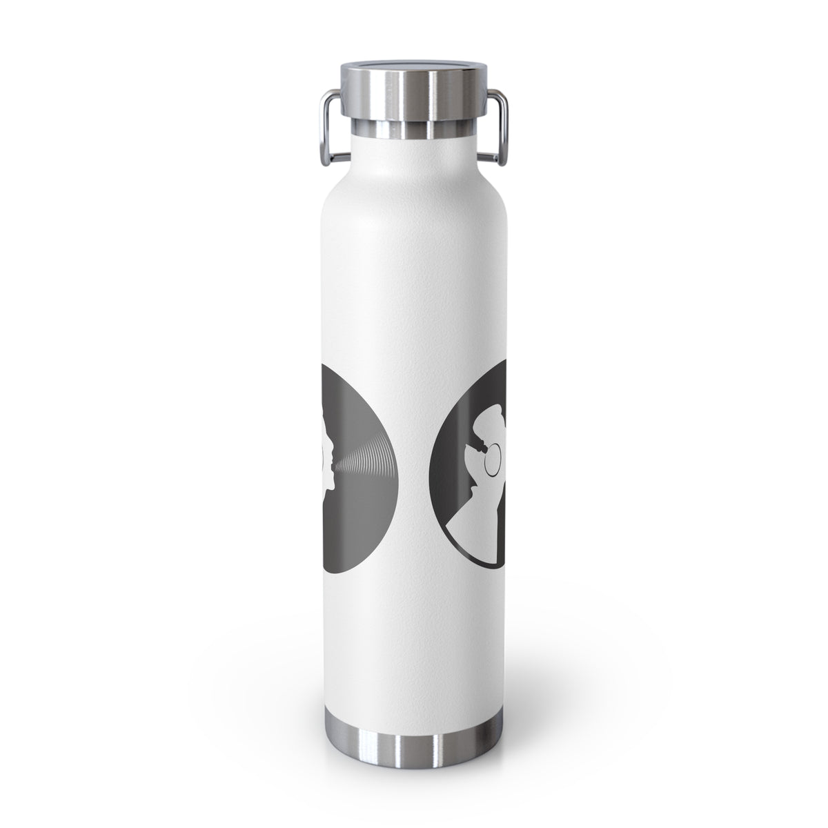 Stylish Copper Insulated Water Bottle for On-the-Go Hydration | Fitness, Travel, Eco-Friendly Gift, Unique Design, 22oz