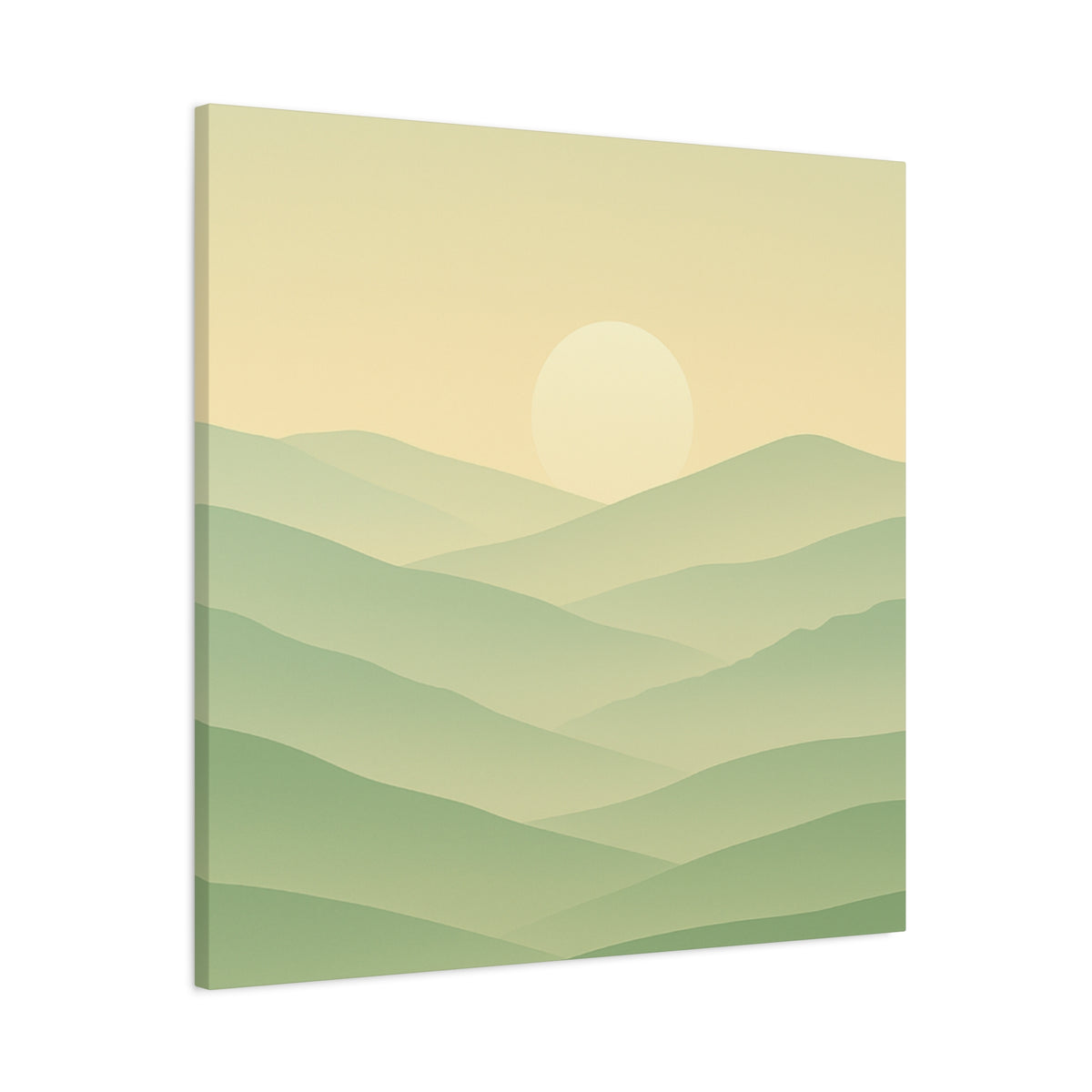 Matte Canvas, Stretched, 1.25" Sunset or Sunrise
