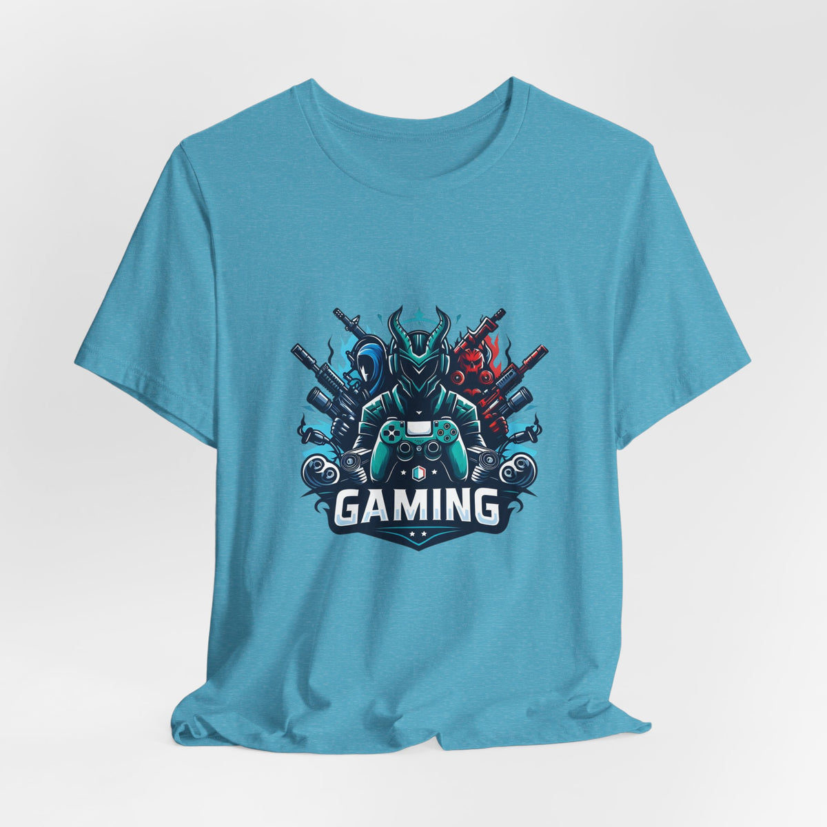 Gaming Controller Emblem Tee — Esports Gamer Graphic T-Shirt