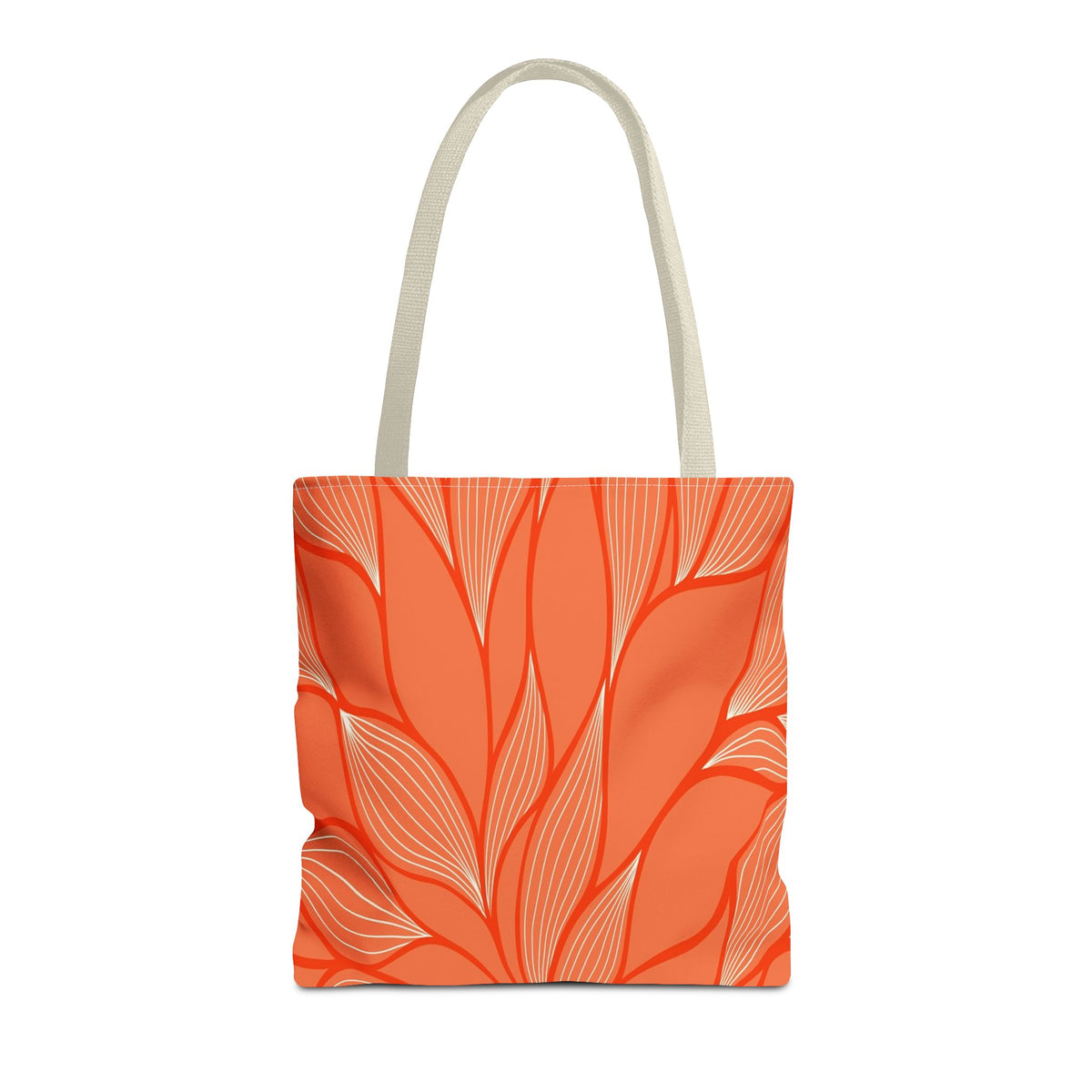 Vibrant Leafy Tote Bag, Stylish Grocery Bag, Eco-Friendly Shopping Tote, Floral Summer Tote, Gift for Plant Lovers