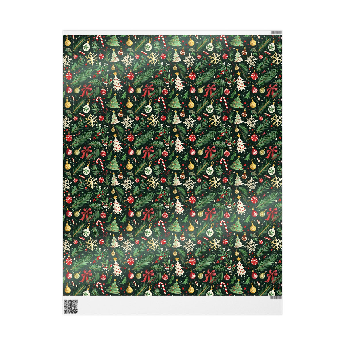 Festive Holiday Wrapping Paper, Christmas Gift Wrap, Eco-Friendly Wrapping, Seasonal Decoration, Unique Gift Presentation