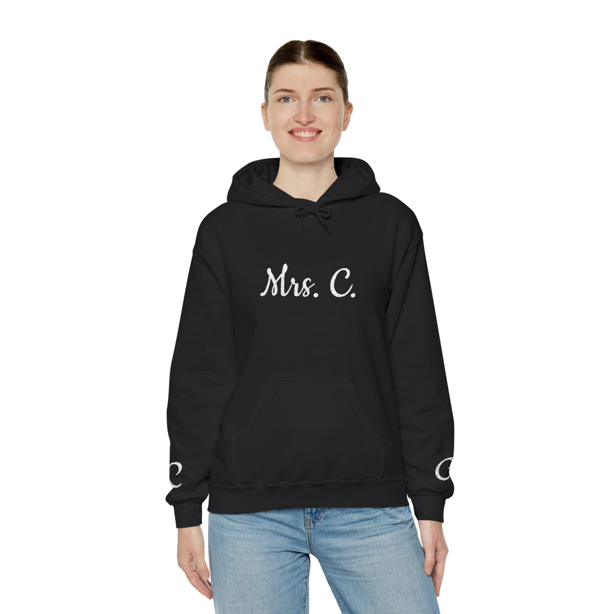 Personalized Hooded Sweatshirt, Gift for Teachers, Proud Teacher Apparel, Birthday Gift, Customized Sweatshirt