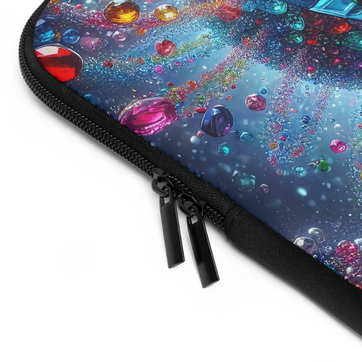 Colorful Heart Laptop Sleeve | Trendy Tech Accessory, Gift for Students, Gamers, Heart Lovers, Birthday, Valentine's Day
