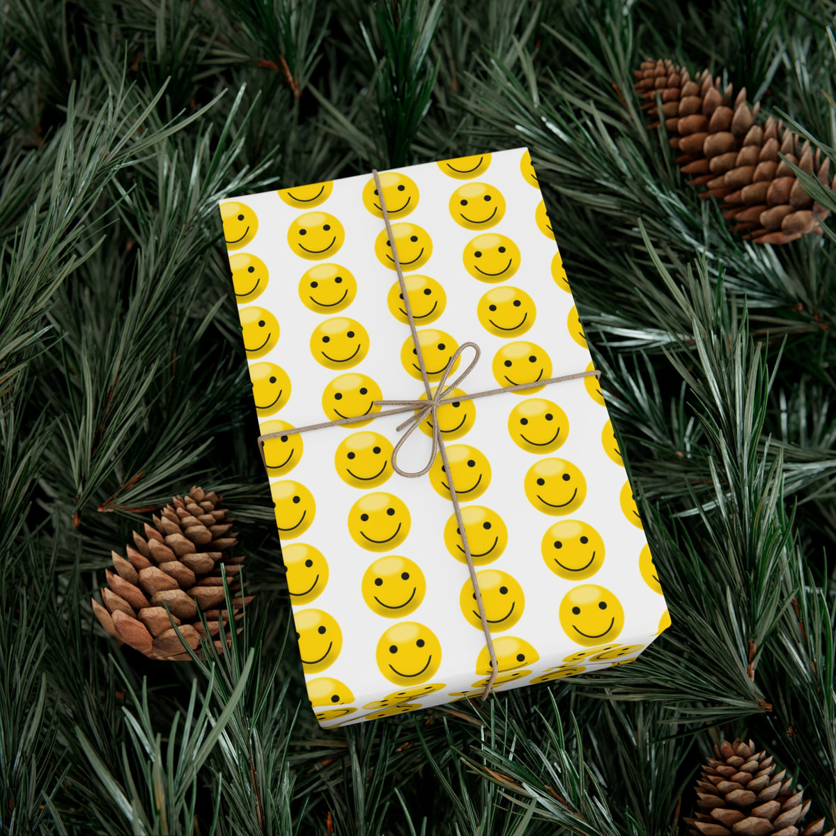 Smiley Face Gift Wrap Papers | Fun Wrapping Stationery for Birthdays, Holidays, Parties, Celebrations, and Gifts