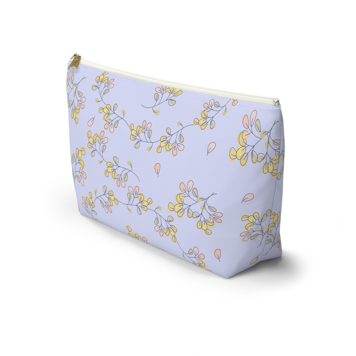 Floral Accessory Pouch, Travel Makeup Bag, Stylish Cosmetic Case, Gift for Her, Spring Floral Organizer, Cute Pencil Case
