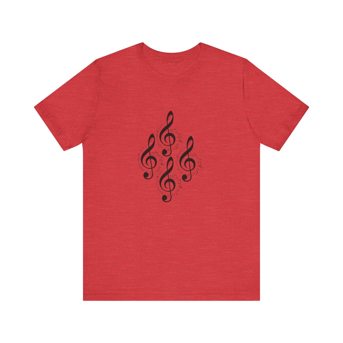 Musical Notes Tee - Perfect for Music Lovers, Casual Wear, Concerts, Festivals, Unique Gift Idea