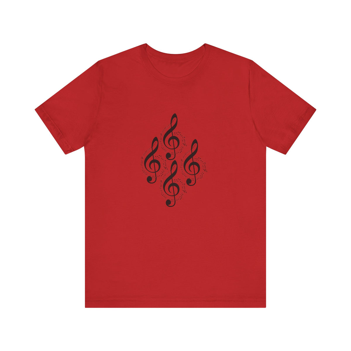 Musical Notes Tee - Perfect for Music Lovers, Casual Wear, Concerts, Festivals, Unique Gift Idea