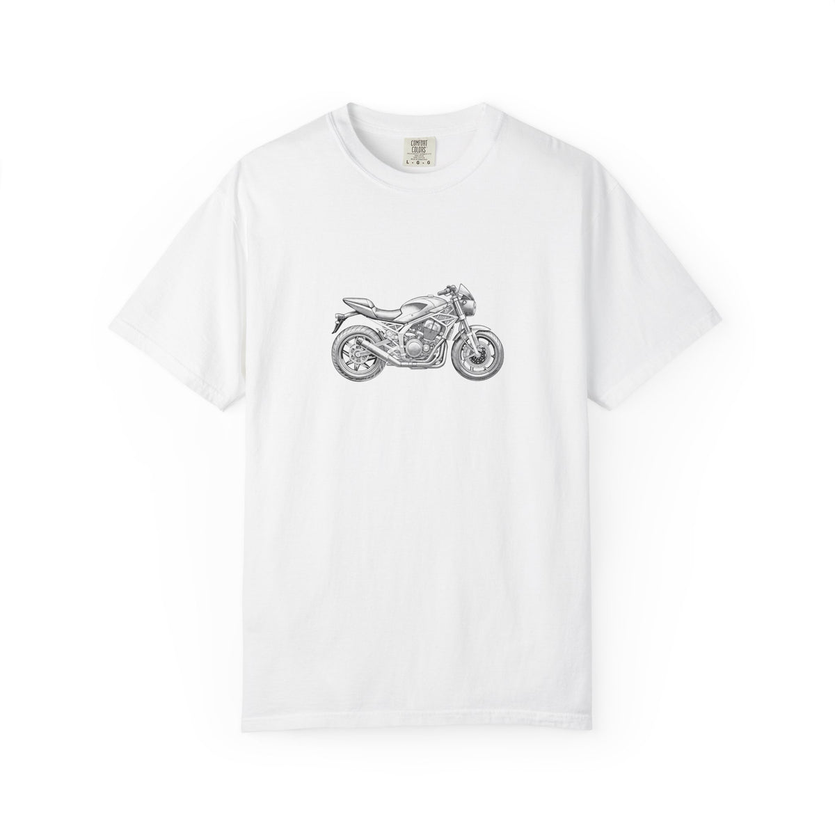 Motorcycle Vibes Unisex Garment-Dyed T-Shirt, Biker Tee for Motorcycle Enthusiasts, Gift for Riders, Casual Wear, Adventure Apparel