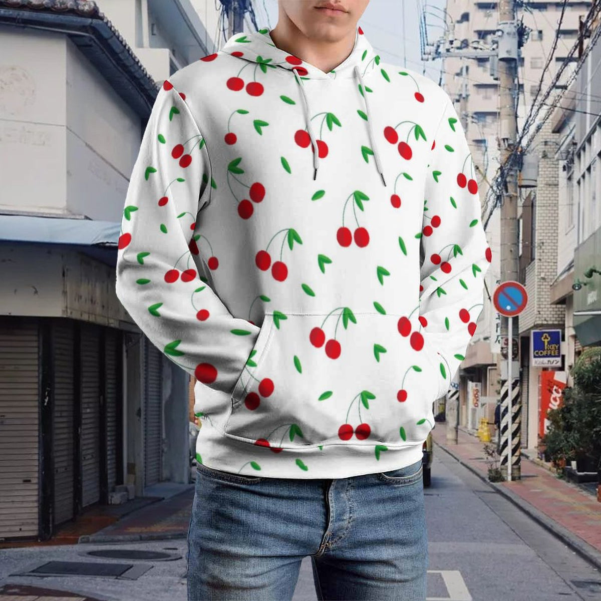 Custom Design Cool Hoodie with Double-layer Cap