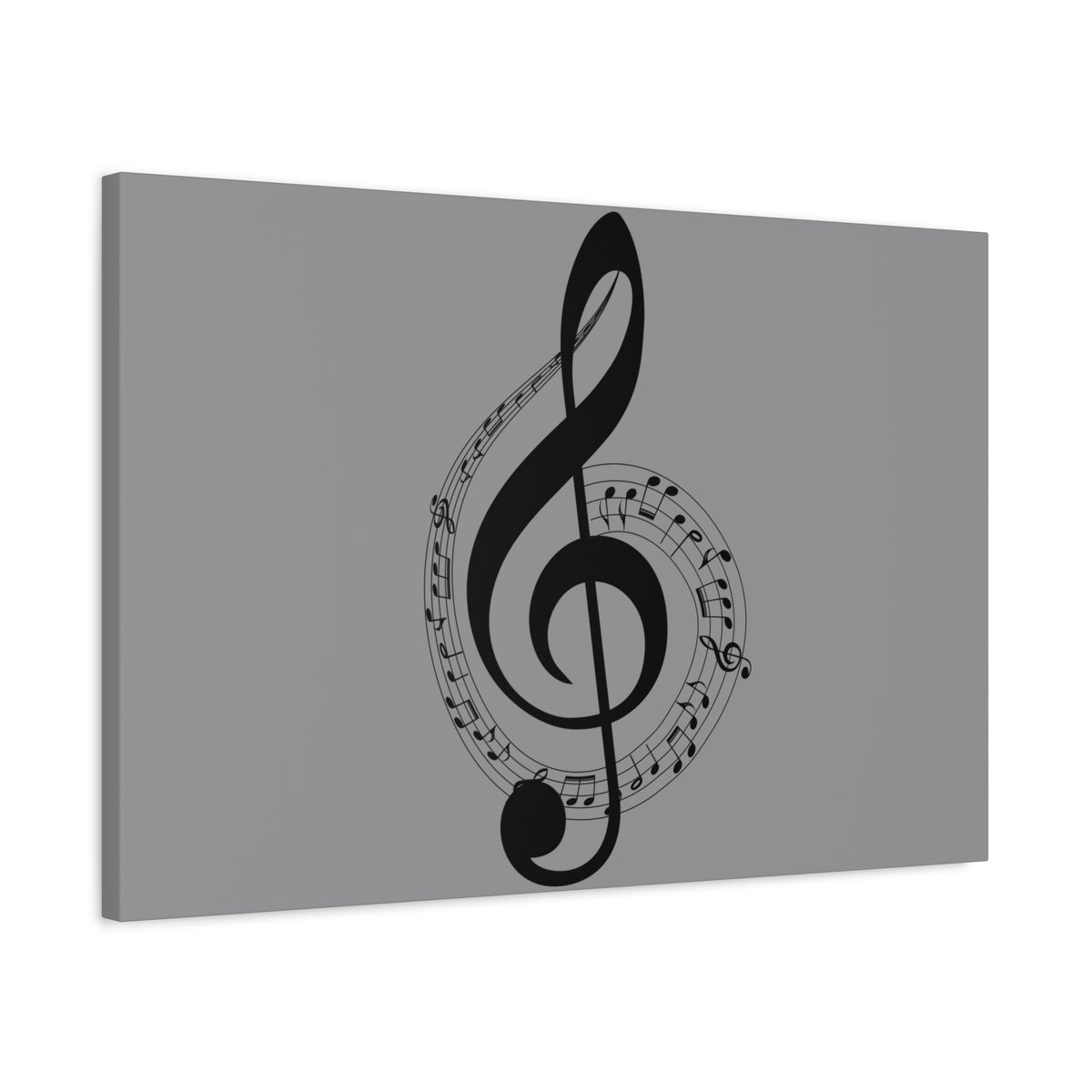 Musical Notes Canvas Print, Wall Art for Musicians, Music Lovers, Home Decor, Gift for Music Teacher, Birthday, Housewarming