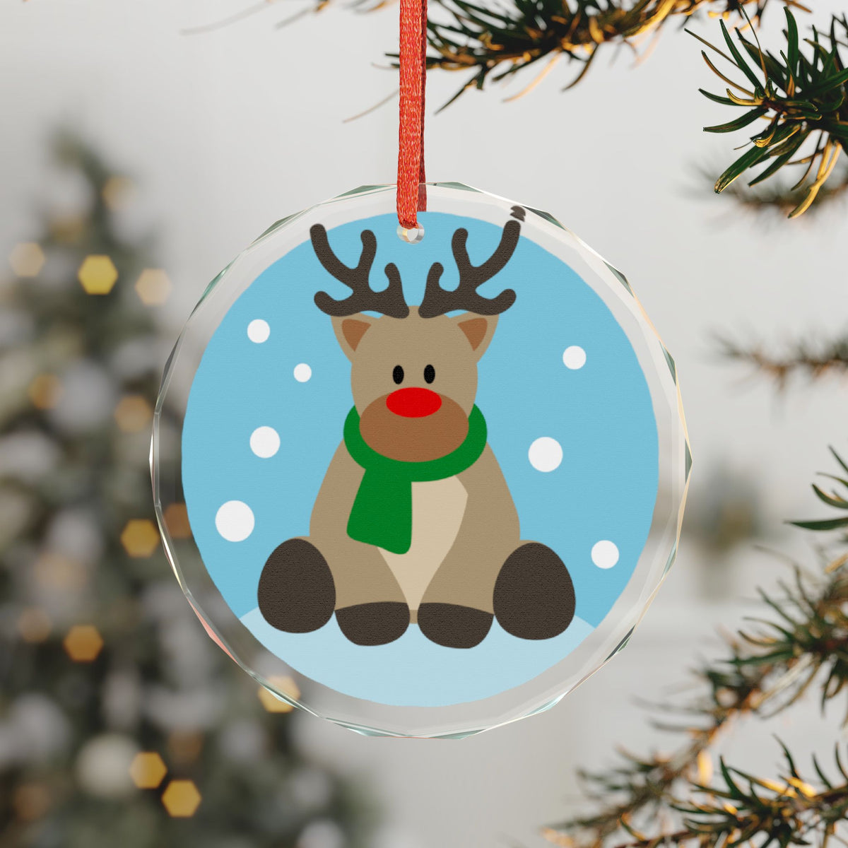 Crystal Glass Ornament