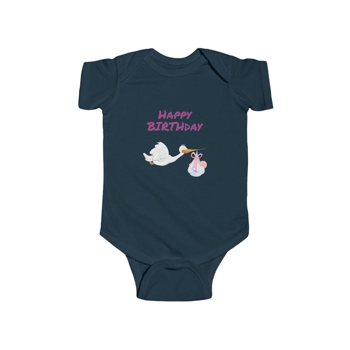 Happy Birthday Infant Bodysuit, Cute Baby Shower Gift