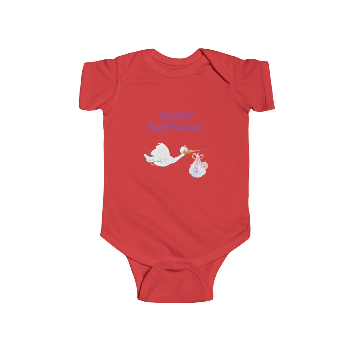 Happy Birthday Infant Bodysuit, Cute Baby Shower Gift