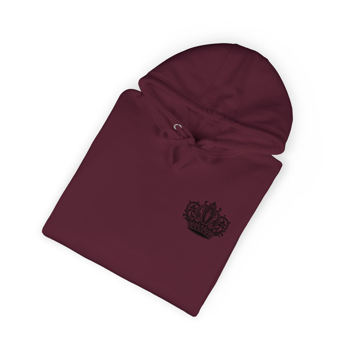 Crown Floral Unisex Fleece Hoodie | Cozy Streetwear, Perfect Gift for Him & Her, Autumn Fashion, Casual Wear, Trendy Outfit