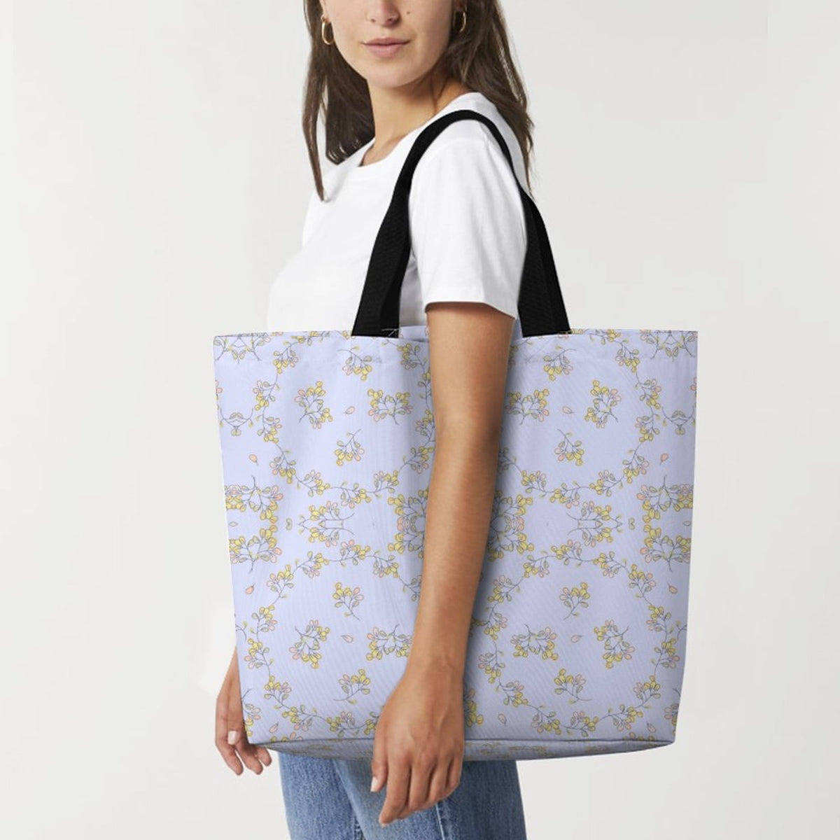 Large One Shoulder Shopping Bag