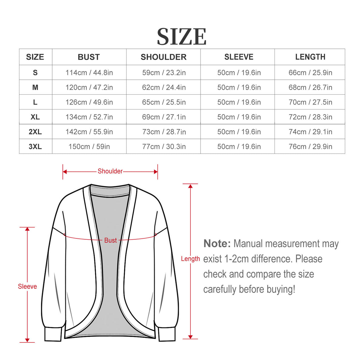 Women's Drop Shoulder Cardigan Daisy