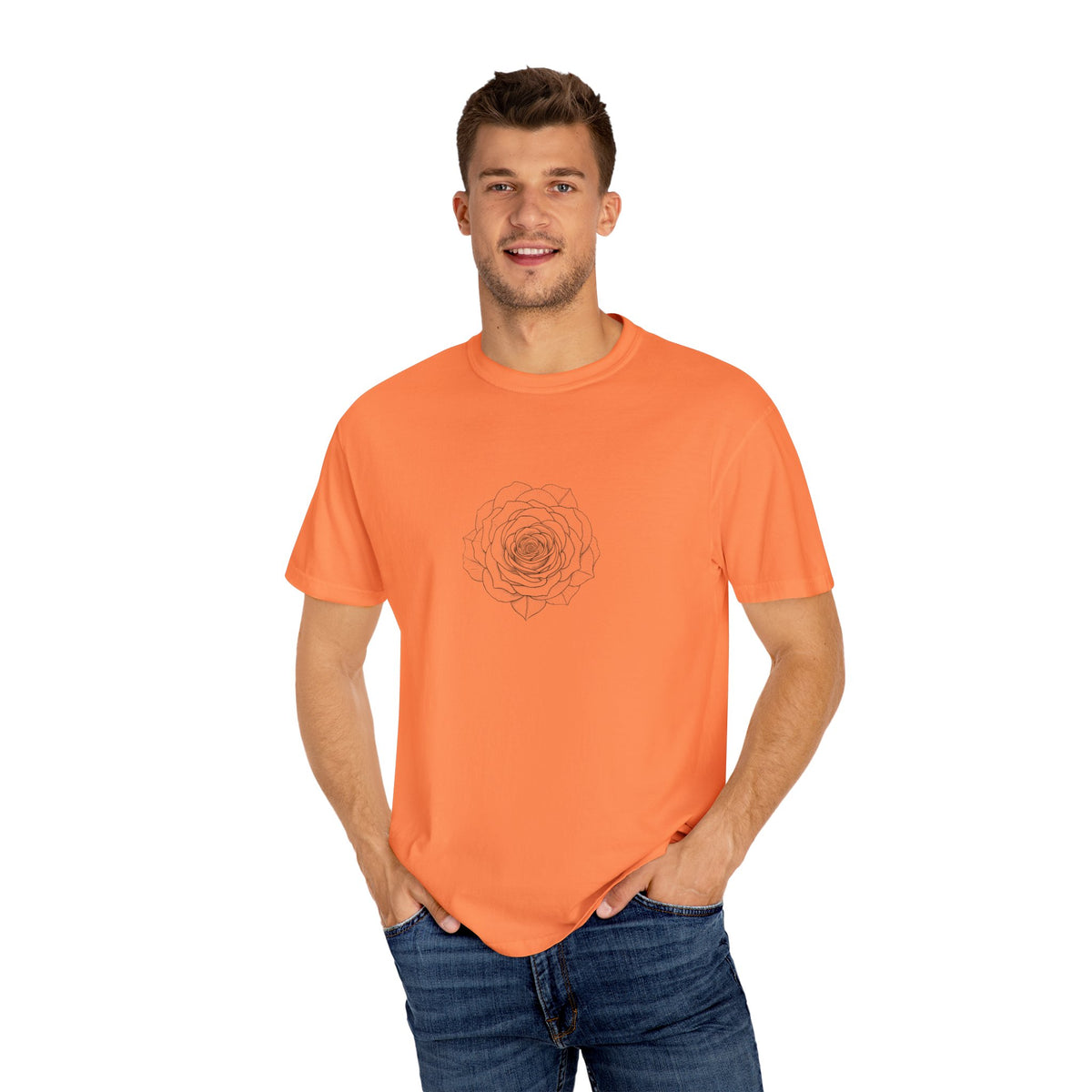 Stylish Floral T-Shirt for All Occasions - Perfect Gift, Casual Wear, Unisex Tee, Summer Essential, Comfortable Fashion
