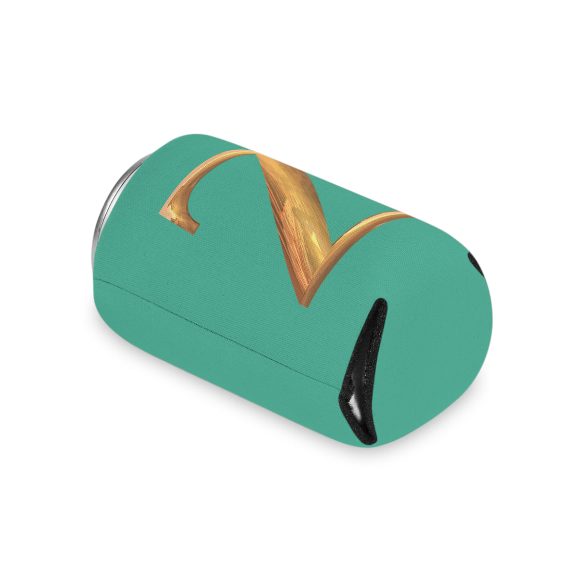 Personalized Monogram "Z" Can Cooler - Stylish Drink Holder for Parties, Weddings, Beach Days, Summer Gatherings, Gifts