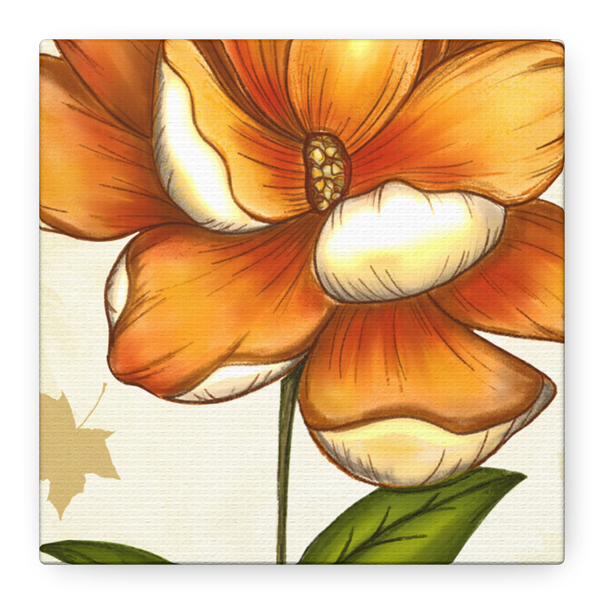Copy of Matte Canvas, Stretched, 1.25" Tulips Pink and Purple Flowers