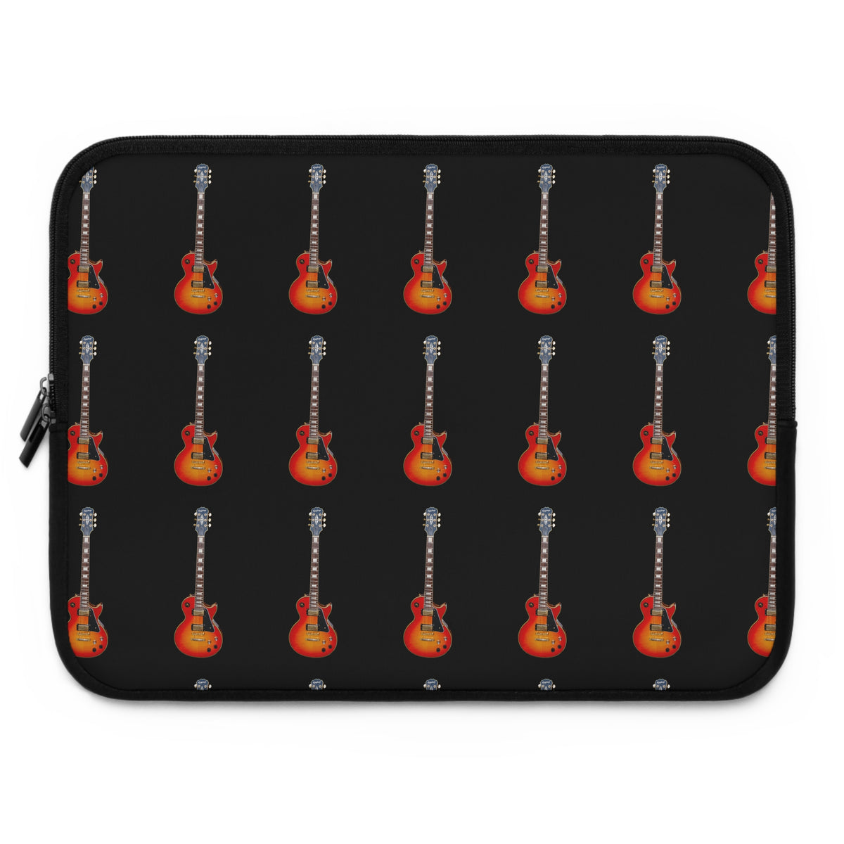 Guitar Pattern Laptop Sleeve | Music Lover Gift