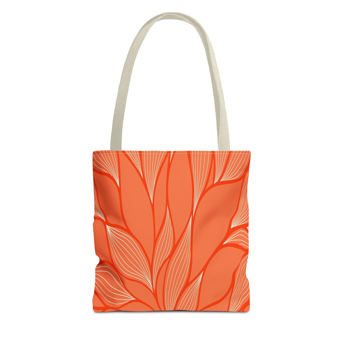 Vibrant Leafy Tote Bag, Stylish Grocery Bag, Eco-Friendly Shopping Tote, Floral Summer Tote, Gift for Plant Lovers