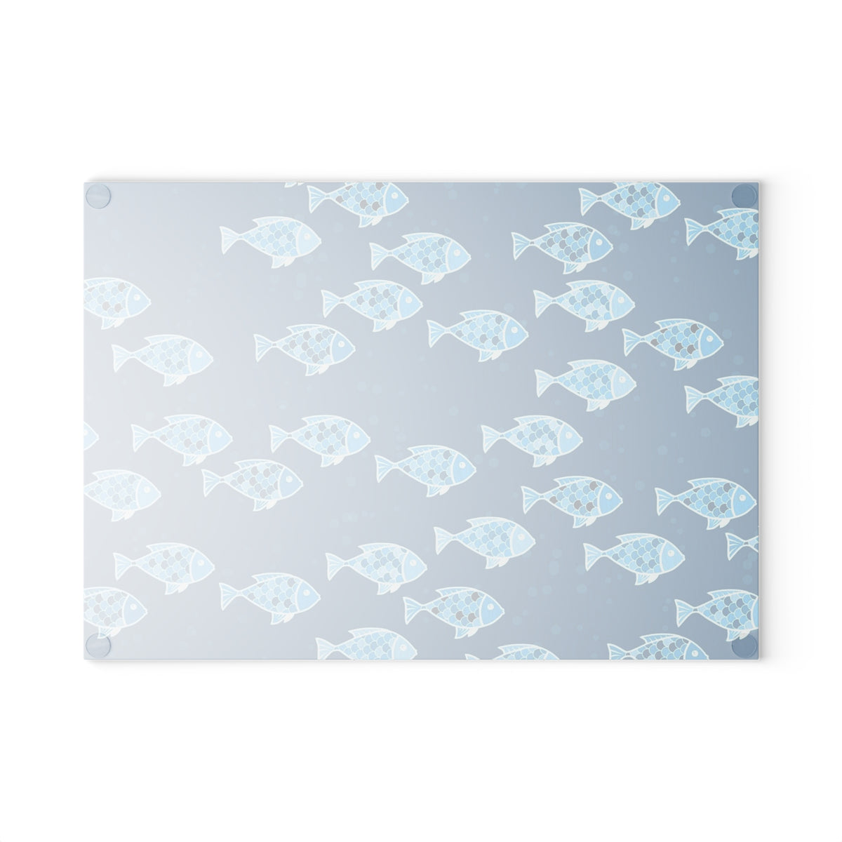 Underwater Fish Glass Cutting Board, Unique Kitchen Decor, Gifts for Chefs, Beach House Accessory, Summer Party Essentials
