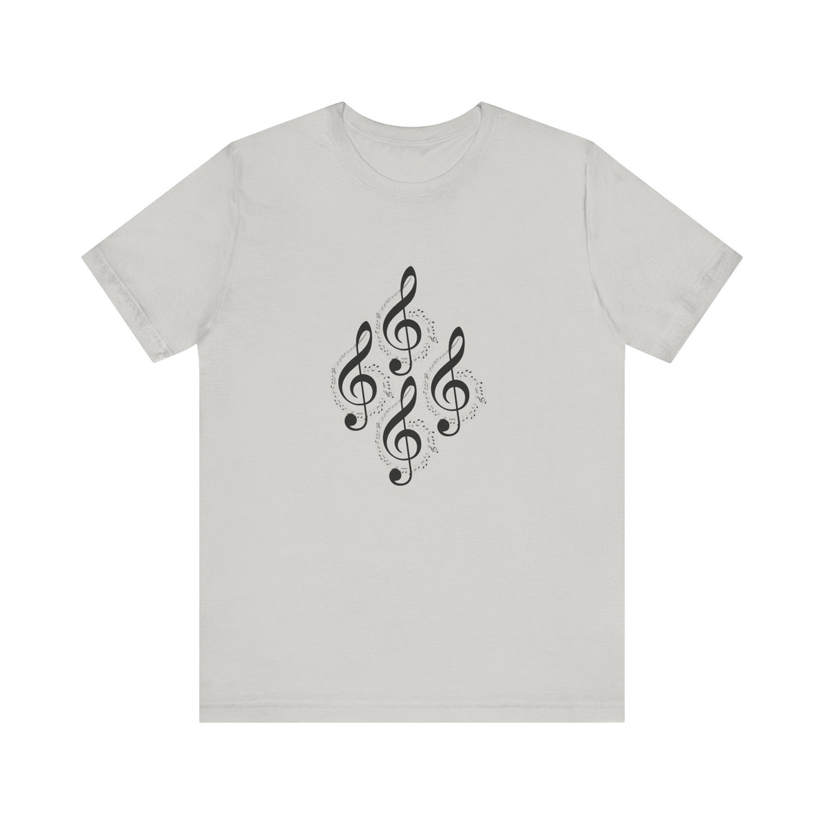 Musical Notes Tee - Perfect for Music Lovers, Casual Wear, Concerts, Festivals, Unique Gift Idea