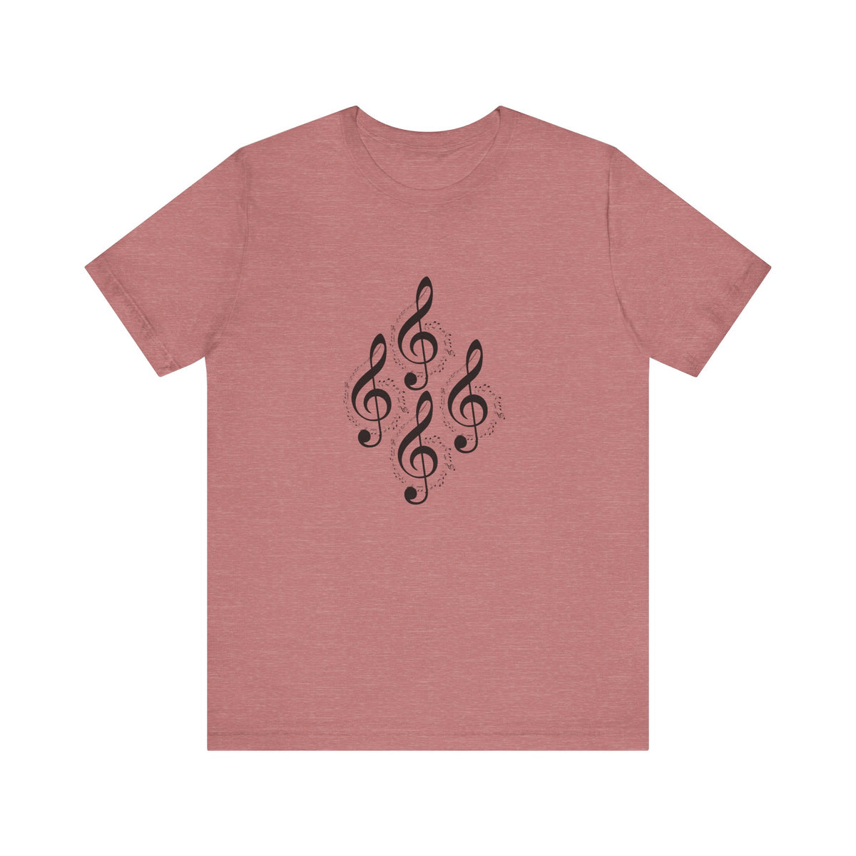 Musical Notes Tee - Perfect for Music Lovers, Casual Wear, Concerts, Festivals, Unique Gift Idea