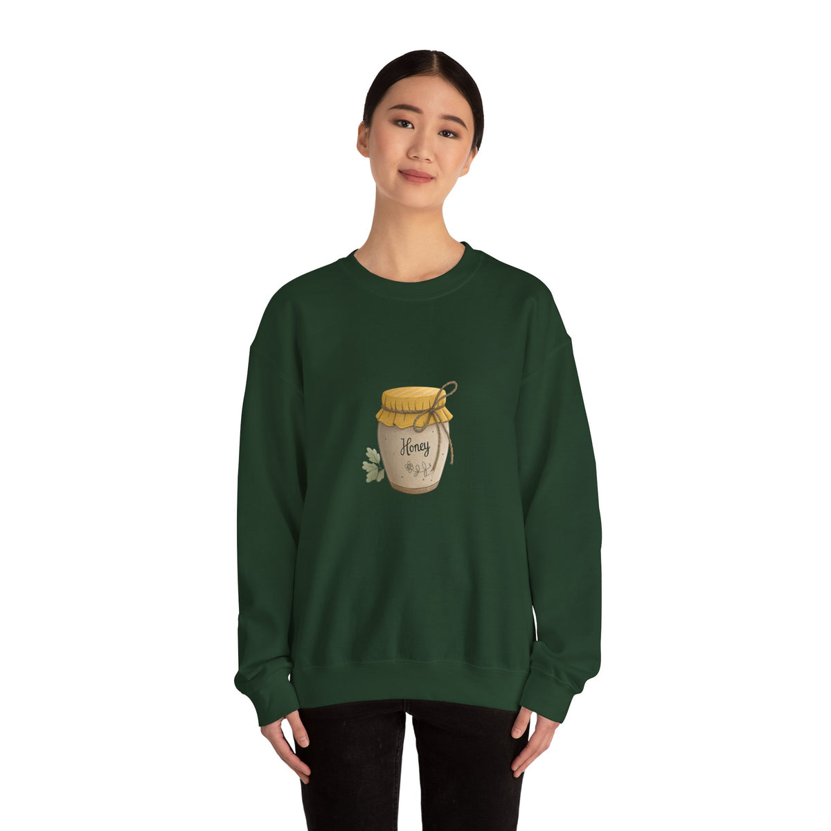 Honey Jar Sweatshirt, Cozy Gift, Fall Fashion, Unisex Apparel, Sweetheart Gift, Cute Sweatshirt