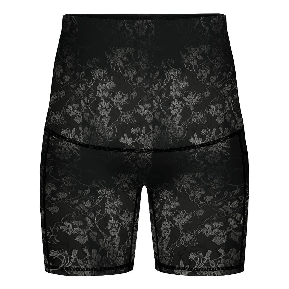 Pregnancy Yoga Shorts Black