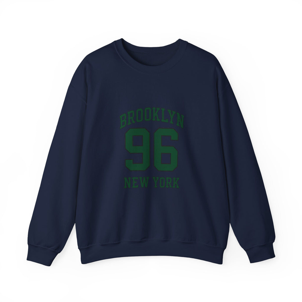 Crewneck Sweatshirt - Brooklyn 96 New York Vintage Athletic Pullover
