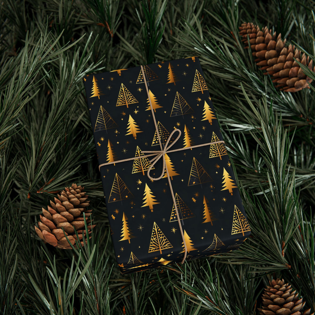 Elegant Holiday Wrapping Paper | Gift Wrap for Christmas, Birthdays, Parties, Eco-Friendly Gift Packaging, Festive Celebration Wrap