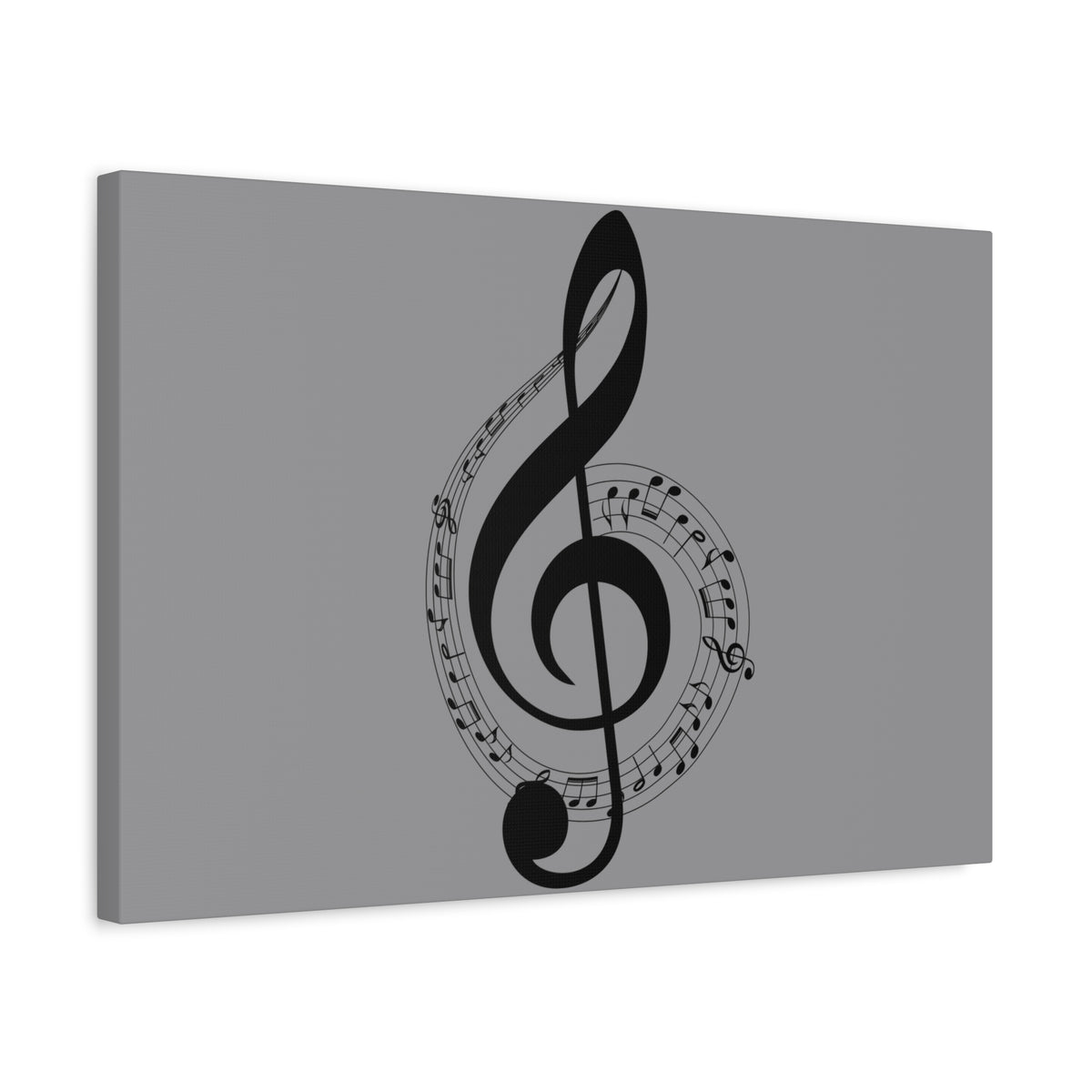 Musical Notes Canvas Print, Wall Art for Musicians, Music Lovers, Home Decor, Gift for Music Teacher, Birthday, Housewarming