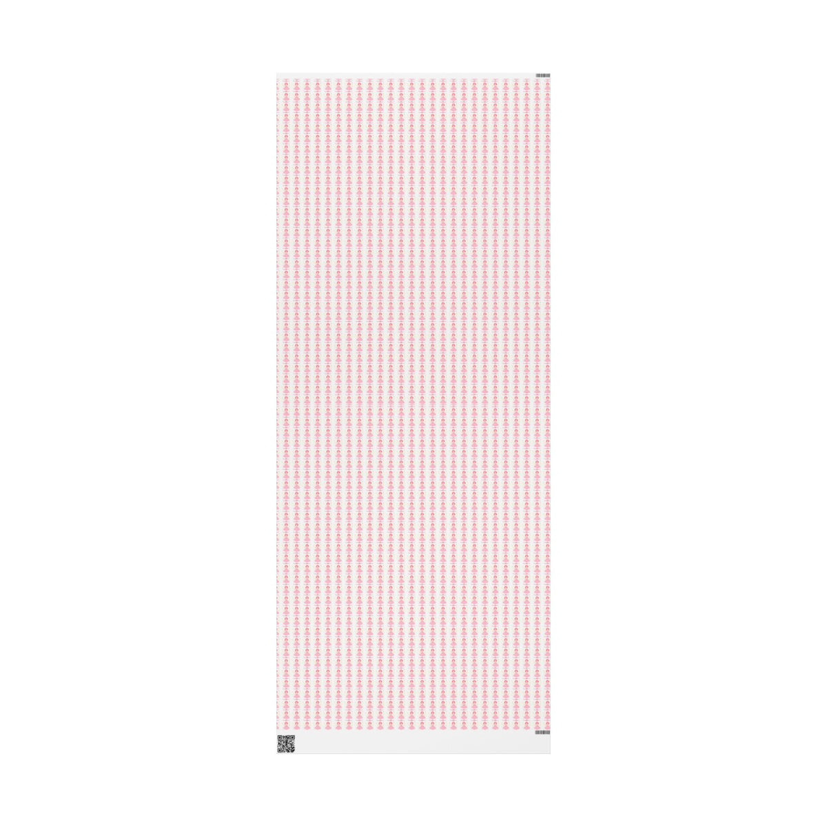 Pink Heart Pattern Wrapping Paper Roll — Cute Valentine & Birthday Gift Wrap