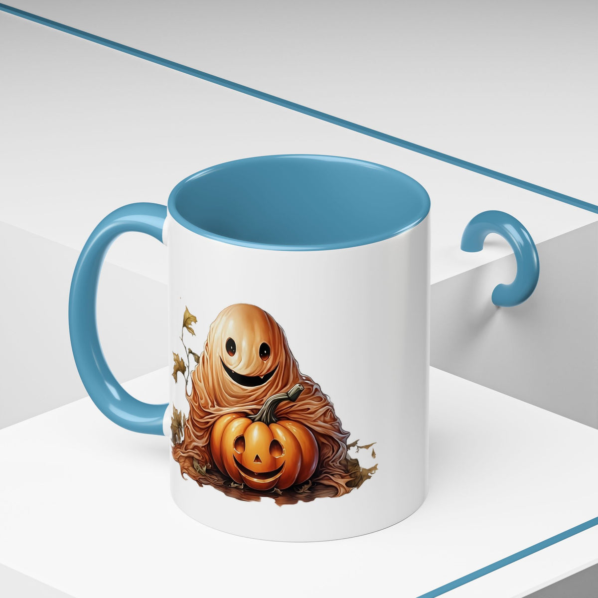Whimsical Halloween Coffee Mug | Pumpkin-Inspired Drinkware, Cute Fall Decor, Gift for Pumpkin Lovers, Cozy Autumn Vibe