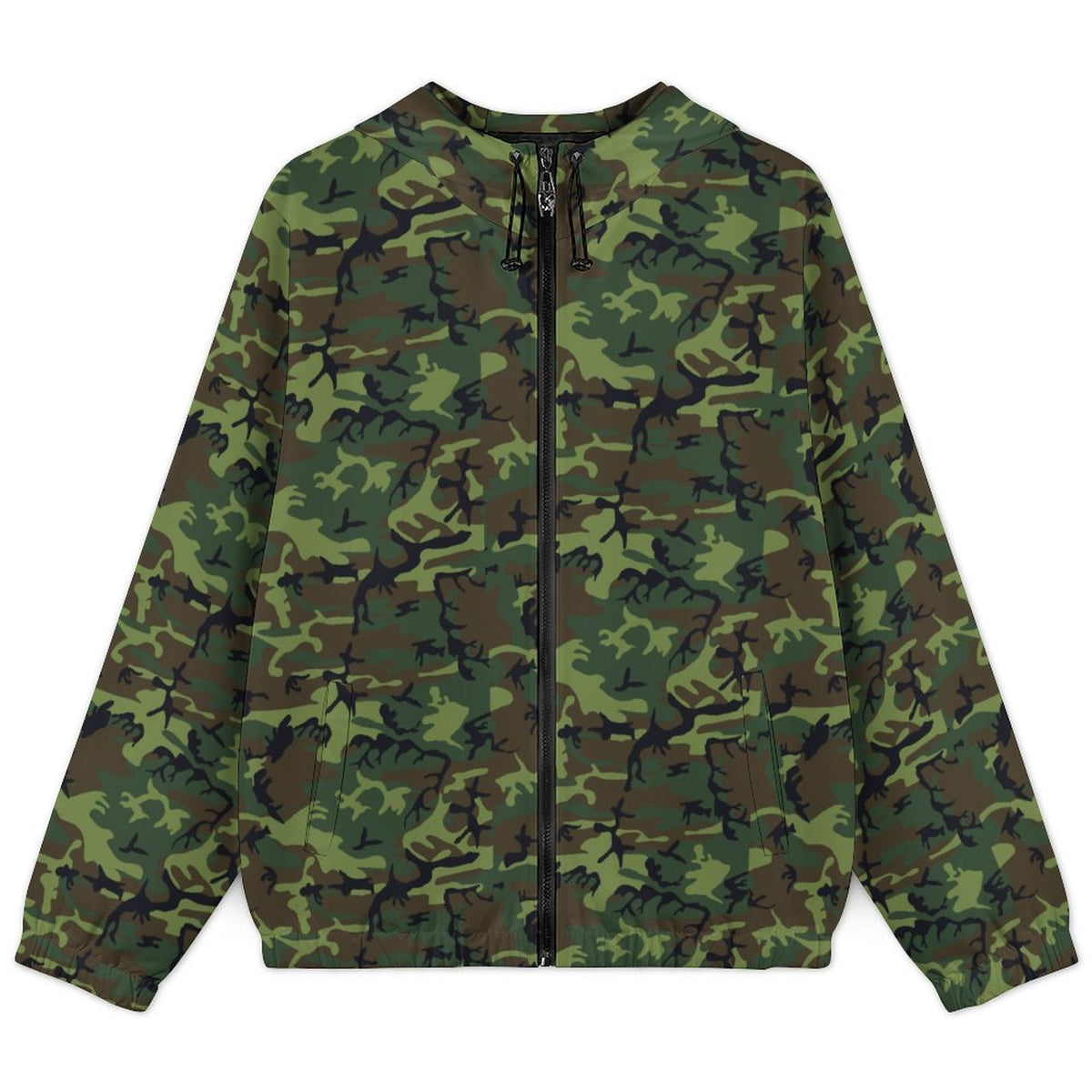 Hooded Short Trench Coat
