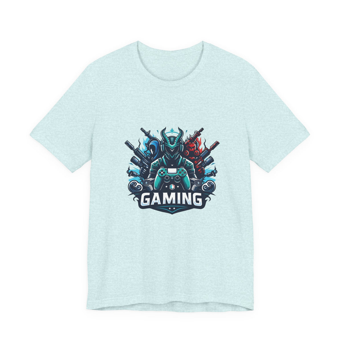 Gaming Controller Emblem Tee — Esports Gamer Graphic T-Shirt