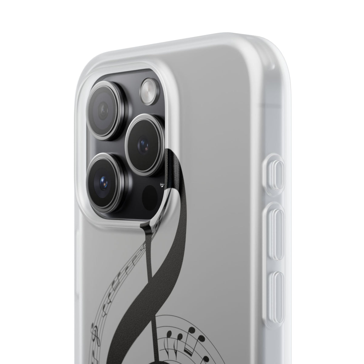 Phone Case — Musical Treble Clef Design