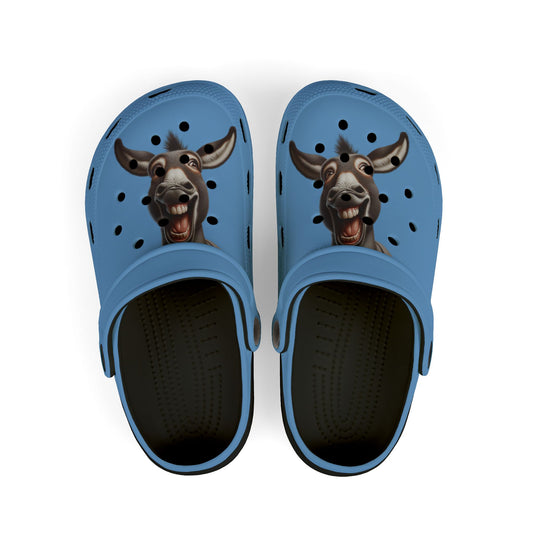 Playful Kids' EVA Foam Clogs - Fun Goat Design