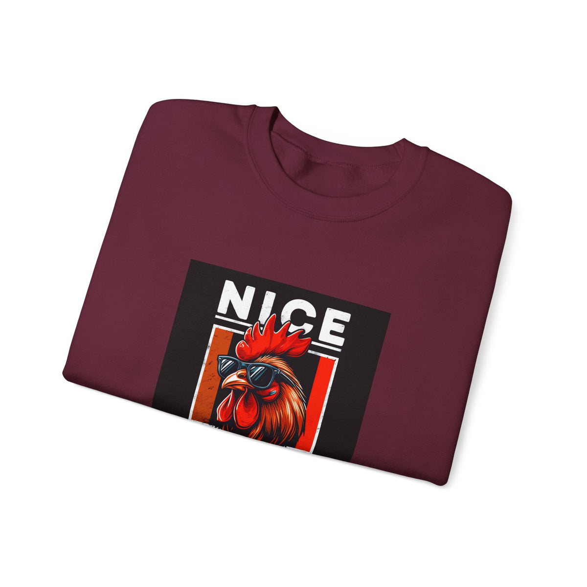 Nice Cock Rooster Crewneck Sweatshirt