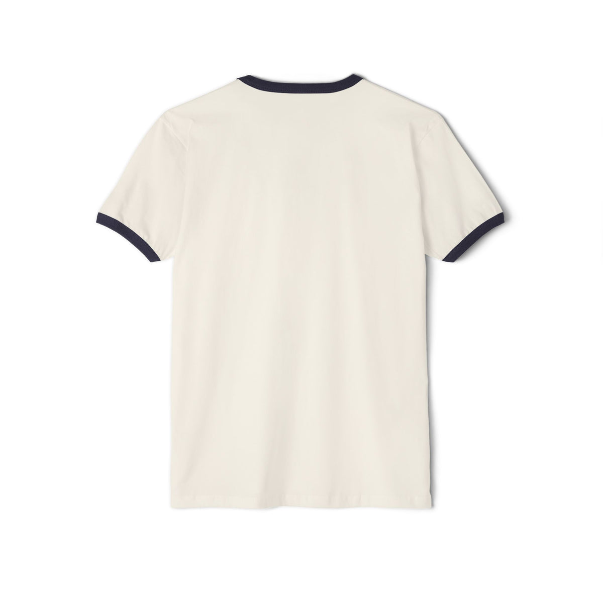 Surf Circle Ringer T-Shirt – Sunny Wave & Surfer Graphic