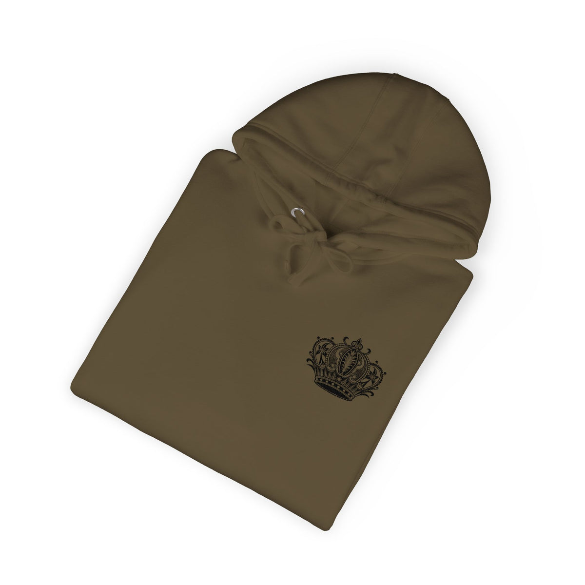 Crown Floral Unisex Fleece Hoodie | Cozy Streetwear, Perfect Gift for Him & Her, Autumn Fashion, Casual Wear, Trendy Outfit