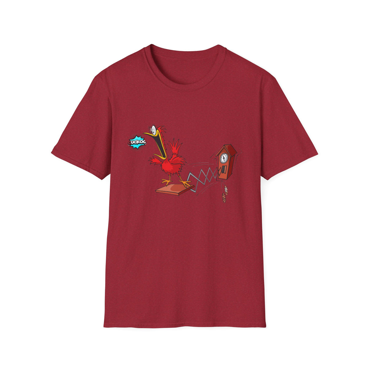 Whimsical Unisex Softstyle T-Shirt, Fun Graphic Tee