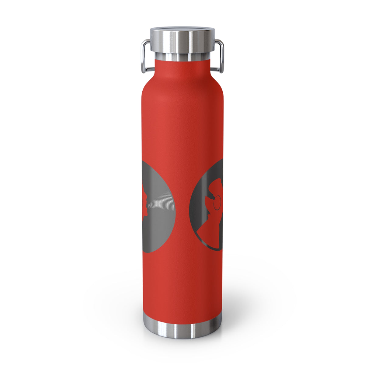 Stylish Copper Insulated Water Bottle for On-the-Go Hydration | Fitness, Travel, Eco-Friendly Gift, Unique Design, 22oz