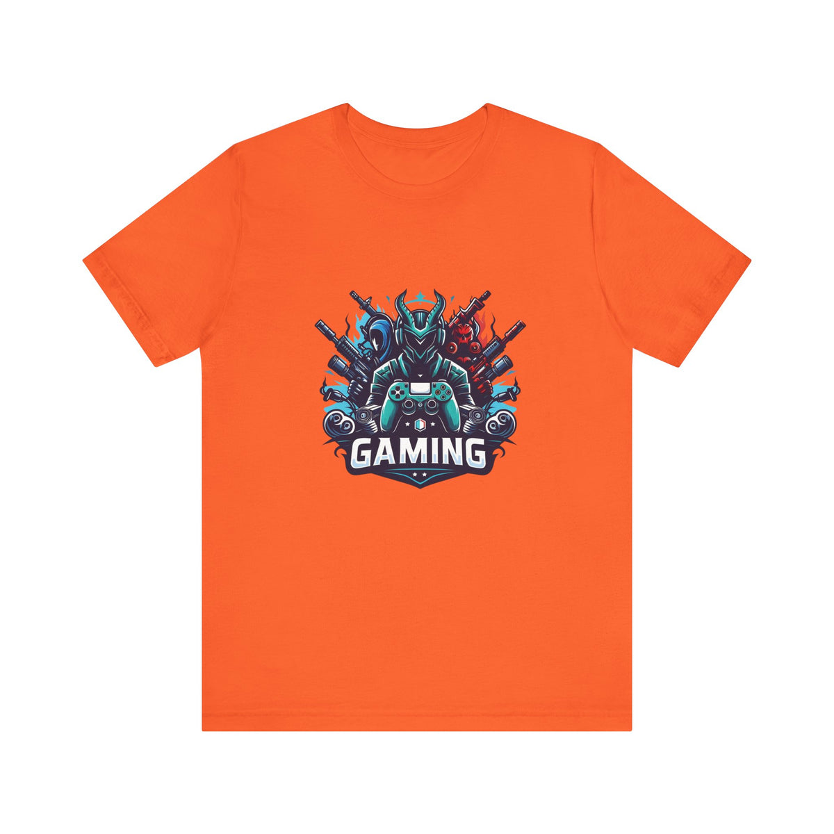 Gaming Controller Emblem Tee — Esports Gamer Graphic T-Shirt
