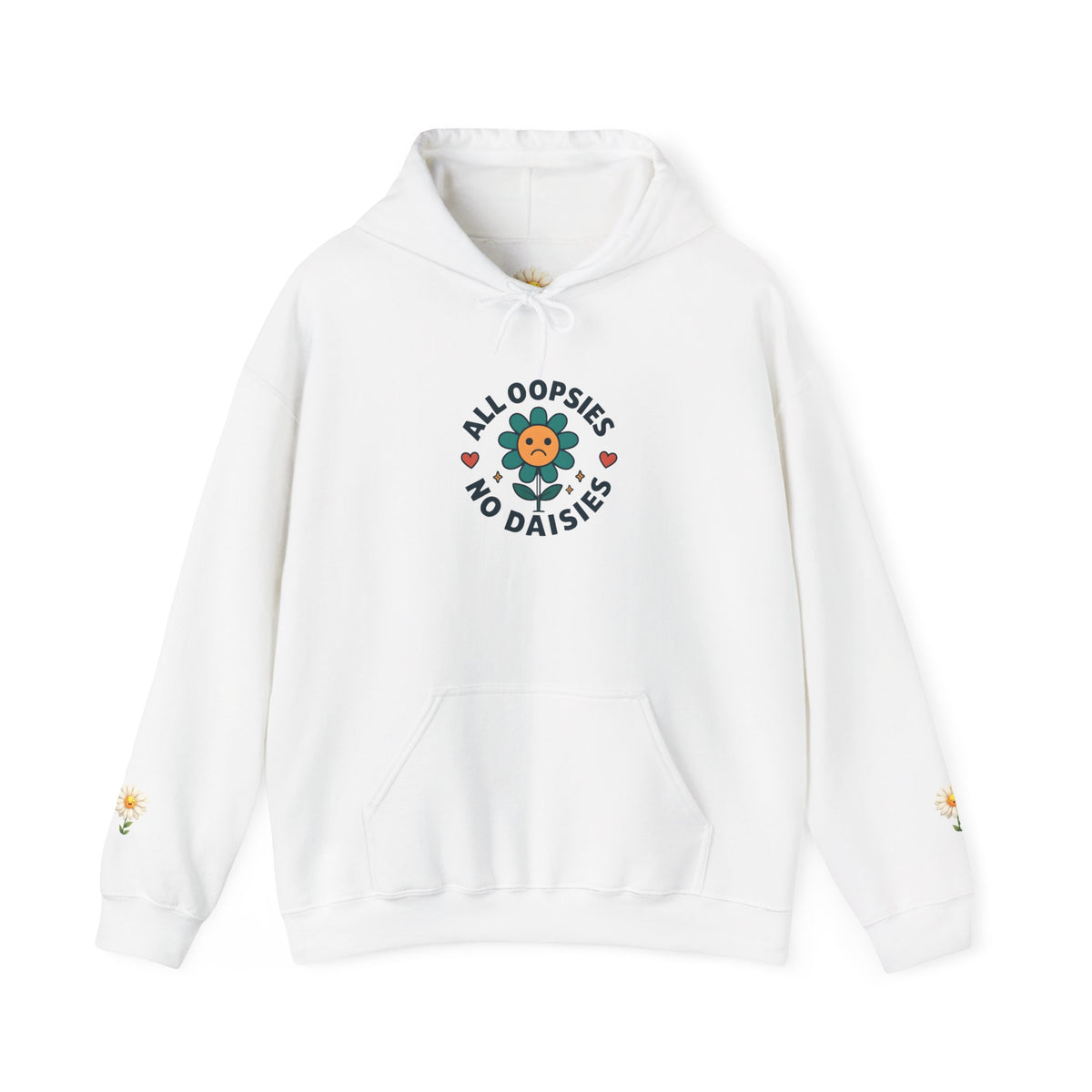 Psychedelic Floral Hoodie, Cozy Sweatshirt for Casual Style, Gift for Flower Lovers, Cute Streetwear, Spring Fashion, Art Tee