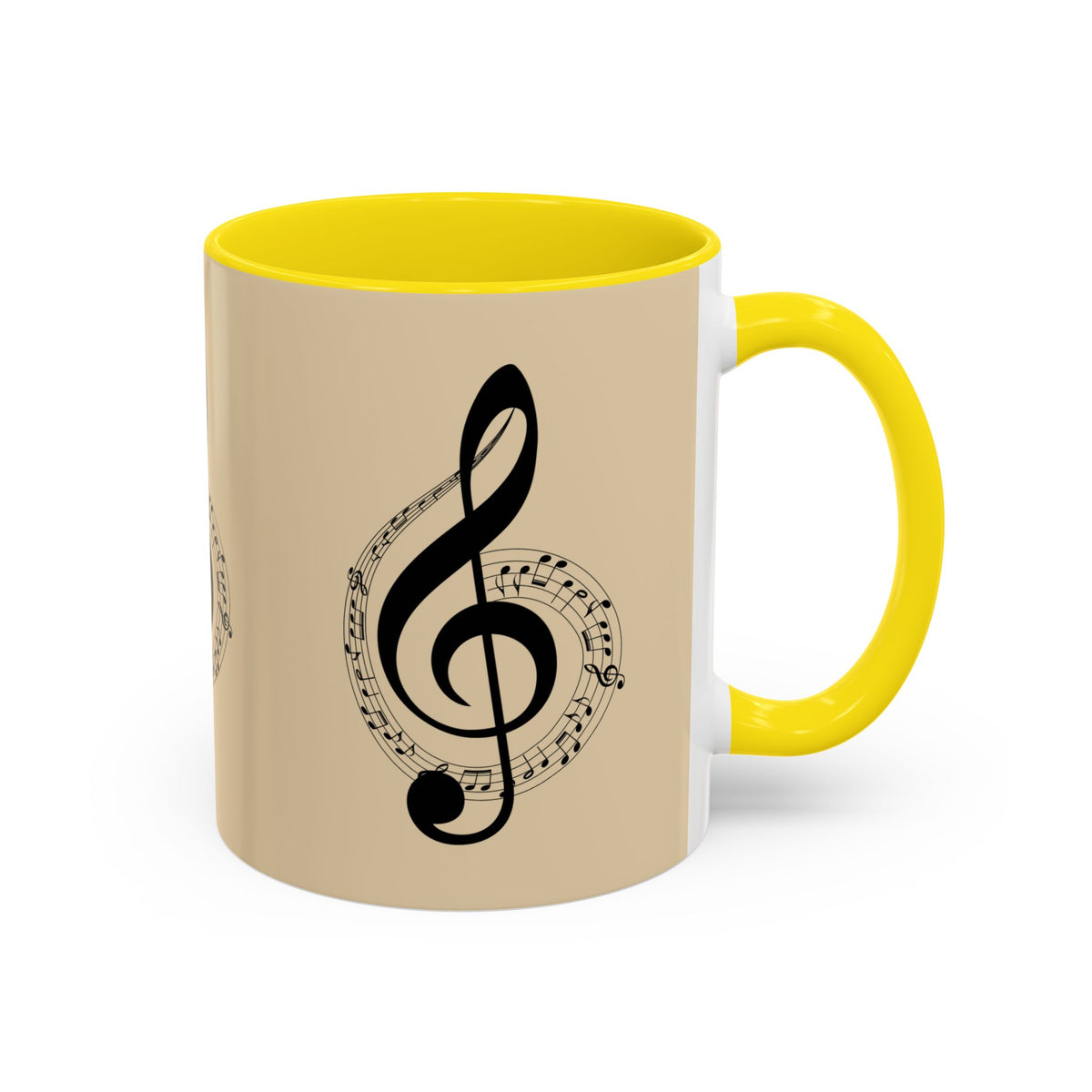 Musical Notes Coffee Mug - Perfect Gift for Music Lovers