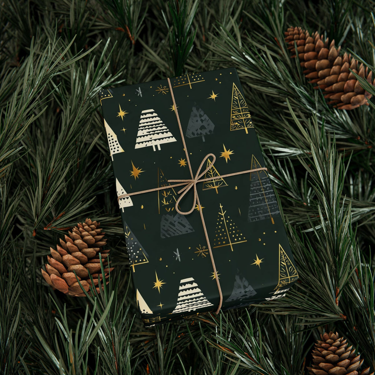 Festive Wrapping Paper - Holiday Gift Wrap, Christmas, Birthdays, Eco-Friendly, Special Occasions